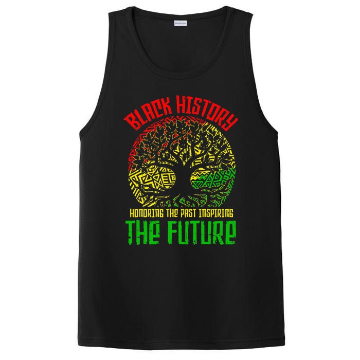 Honoring Past Inspiring Future  Black History Month PosiCharge Competitor Tank