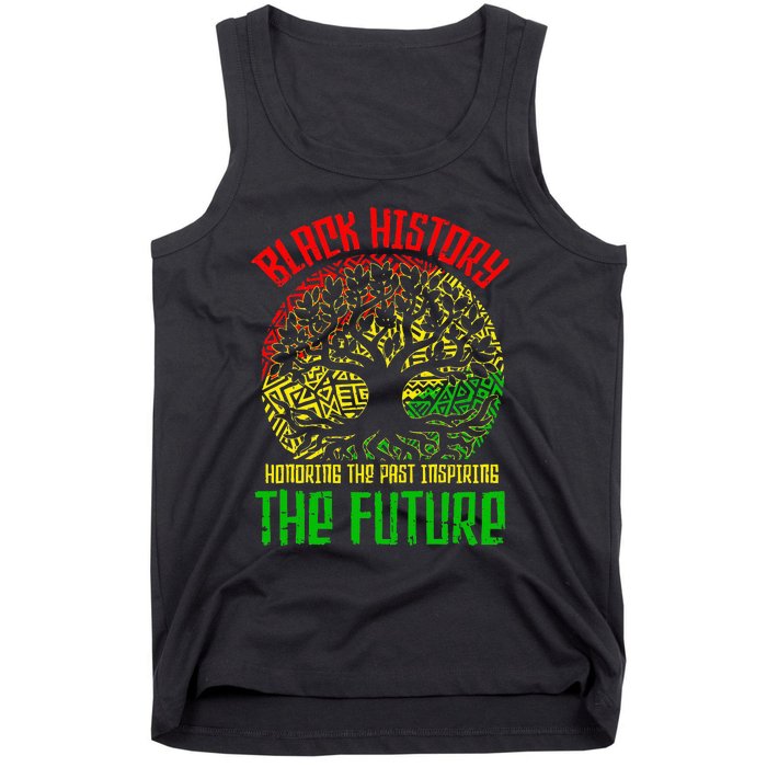 Honoring Past Inspiring Future  Black History Month Tank Top