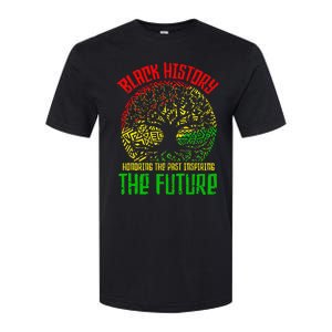 Honoring Past Inspiring Future  Black History Month Softstyle CVC T-Shirt