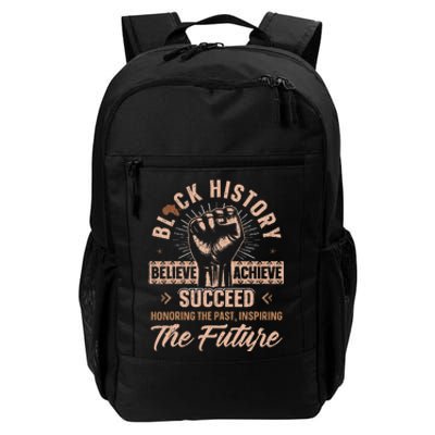 Honoring Past Inspiring Future Black History Month Daily Commute Backpack