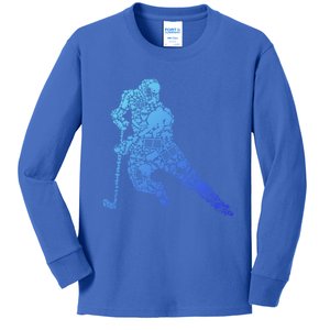 Hockey Player Ice Hockey Great Gift Kids Long Sleeve Shirt