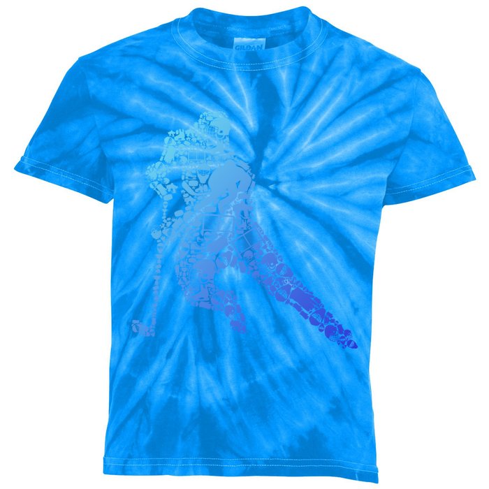 Hockey Player Ice Hockey Great Gift Kids Tie-Dye T-Shirt