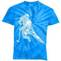 Hockey Player Ice Hockey Great Gift Kids Tie-Dye T-Shirt