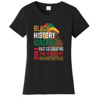 Honoring Past Inspiring Future Women Black History Month Women's T-Shirt