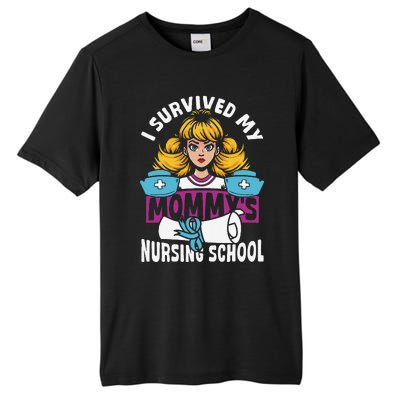 Healthcare Professional I Survived My MommyS Nursing School Tall Fusion ChromaSoft Performance T-Shirt