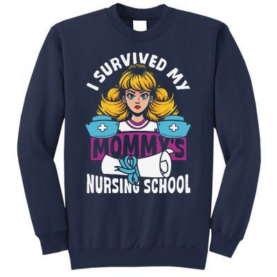 Healthcare Professional I Survived My MommyS Nursing School Sweatshirt