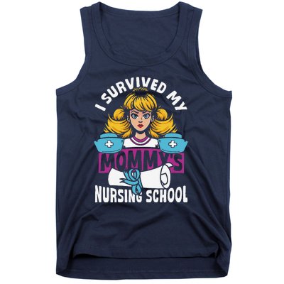 Healthcare Professional I Survived My MommyS Nursing School Tank Top