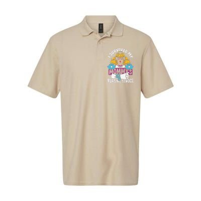 Healthcare Professional I Survived My MommyS Nursing School Softstyle Adult Sport Polo