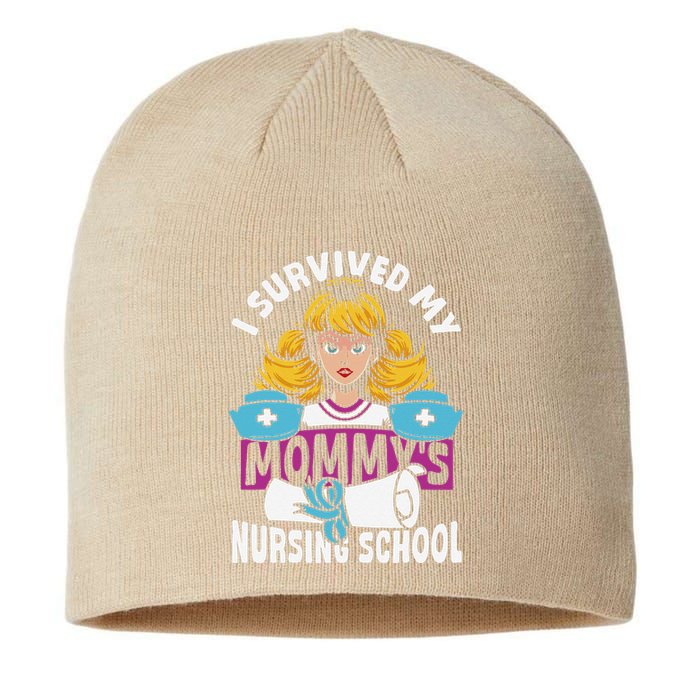 Healthcare Professional I Survived My MommyS Nursing School Sustainable Beanie