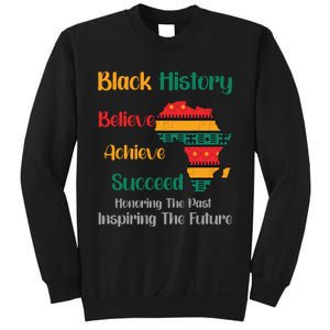 Honoring Past Inspiring Future Black History Month Sweatshirt