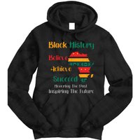 Honoring Past Inspiring Future Black History Month Tie Dye Hoodie