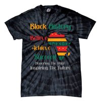 Honoring Past Inspiring Future Black History Month Tie-Dye T-Shirt