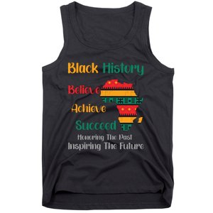 Honoring Past Inspiring Future Black History Month Tank Top