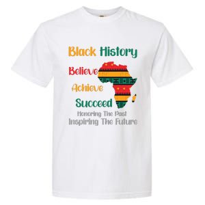 Honoring Past Inspiring Future Black History Month Garment-Dyed Heavyweight T-Shirt