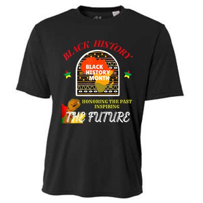 Honoring Past Inspiring Future For Men Women Black History Cooling Performance Crew T-Shirt