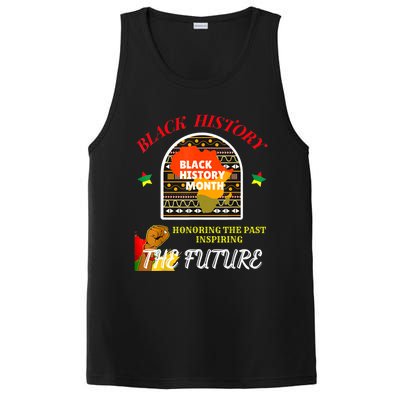 Honoring Past Inspiring Future For Men Women Black History PosiCharge Competitor Tank