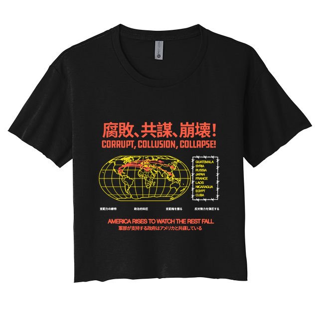 Hasan PikerS Ideologie Skull Crop Top