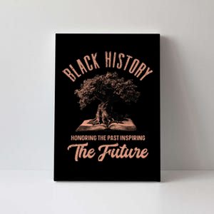 Honoring Past Inspiring Future Black History Month Canvas