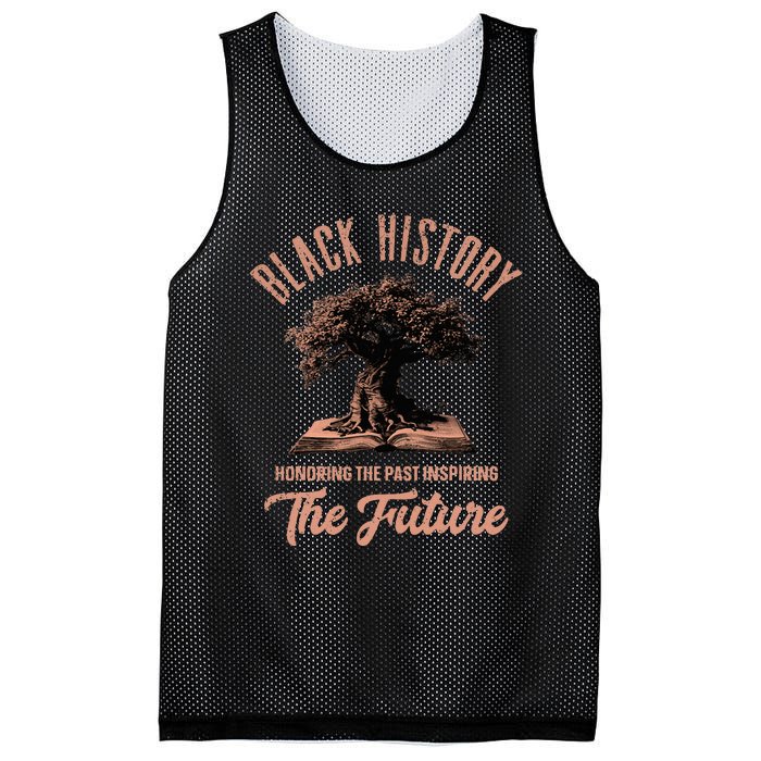 Honoring Past Inspiring Future Black History Month Mesh Reversible Basketball Jersey Tank