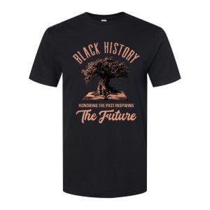 Honoring Past Inspiring Future Black History Month Softstyle CVC T-Shirt