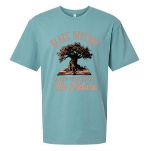 Honoring Past Inspiring Future Black History Month Sueded Cloud Jersey T-Shirt