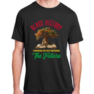 Honoring Past Inspiring Future Black History Month Adult ChromaSoft Performance T-Shirt