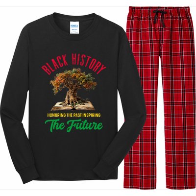 Honoring Past Inspiring Future Black History Month Long Sleeve Pajama Set