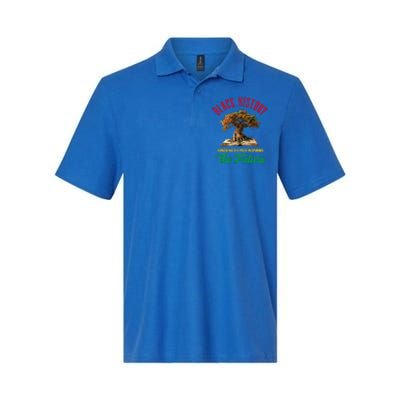 Honoring Past Inspiring Future Black History Month Softstyle Adult Sport Polo