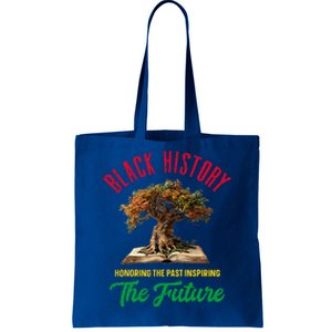 Honoring Past Inspiring Future Black History Month Tote Bag