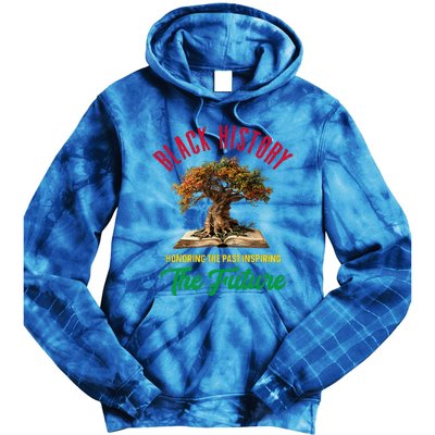 Honoring Past Inspiring Future Black History Month Tie Dye Hoodie