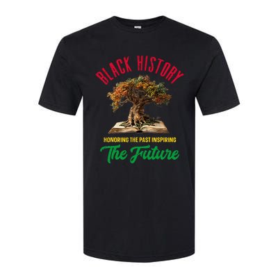 Honoring Past Inspiring Future Black History Month Softstyle CVC T-Shirt