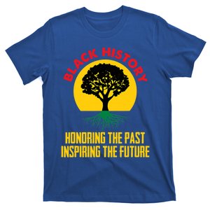 Honoring Past Inspiring Future Black History Month Gift T-Shirt