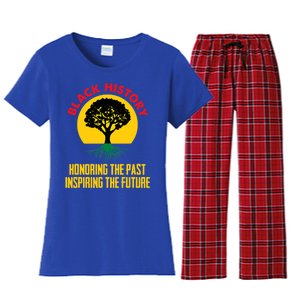 Honoring Past Inspiring Future Black History Month Gift Women's Flannel Pajama Set