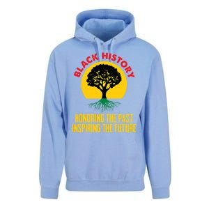 Honoring Past Inspiring Future Black History Month Gift Unisex Surf Hoodie