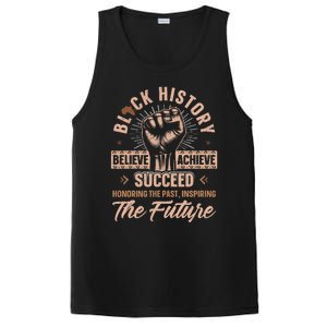 Honoring Past Inspiring Future Black History Month PosiCharge Competitor Tank