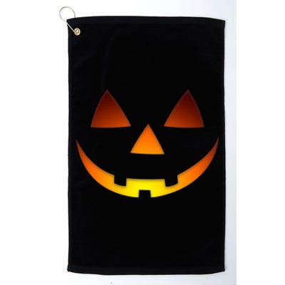 Happy Pumpkin Jack-O-Lantern Halloween Costume Hoodie Platinum Collection Golf Towel