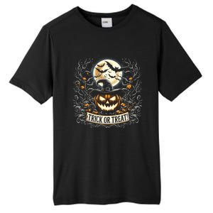 Halloween Pumpkin Jack O Lantern Trick Or Treat Cute Gift Tall Fusion ChromaSoft Performance T-Shirt