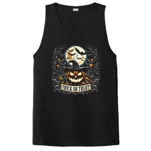 Halloween Pumpkin Jack O Lantern Trick Or Treat Cute Gift PosiCharge Competitor Tank