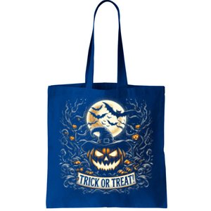 Halloween Pumpkin Jack O Lantern Trick Or Treat Cute Gift Tote Bag