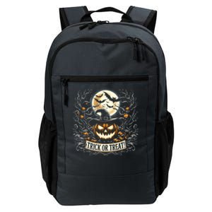 Halloween Pumpkin Jack O Lantern Trick Or Treat Cute Gift Daily Commute Backpack