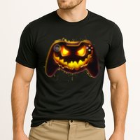Halloween Pumpkin Jack O Lantern Face Video Game Controller Performance Shirt