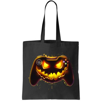 Halloween Pumpkin Jack O Lantern Face Video Game Controller Bag