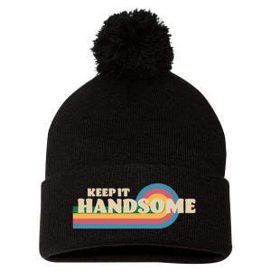 Handsome Podcast Keep It Handsome Pom Pom 12in Knit Beanie