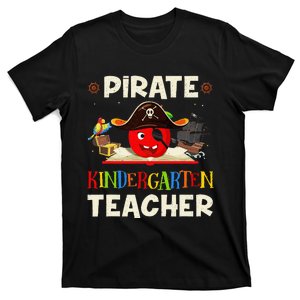 Halloween Pirate Kindergarten Teacher Costume for Pirate Day T-Shirt