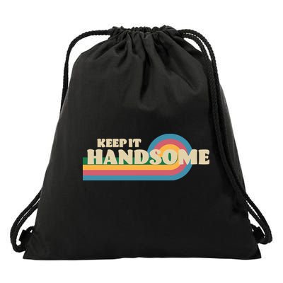 Handsome Podcast Keep It Handsome Drawstring Bag
