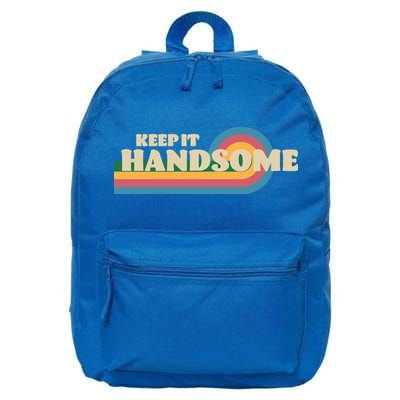 Handsome Podcast Keep It Handsome 16 in Basic Backpack