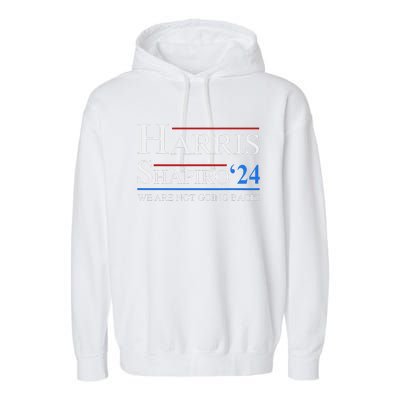 Harrisshapiro2024 President Kamala Harris 2024 Election Garment-Dyed Fleece Hoodie