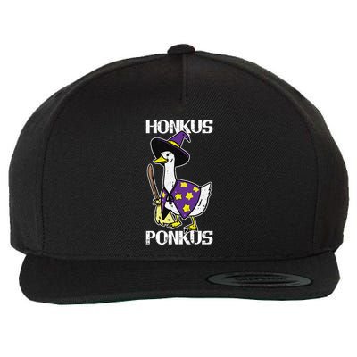 Honkus Ponkus Lazy Halloween Costume Funny Duck Goose Meme Gift Wool Snapback Cap