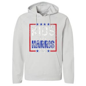 Harris President Love Kamala Harris Performance Fleece Hoodie