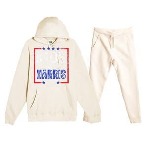 Harris President Love Kamala Harris Premium Hooded Sweatsuit Set